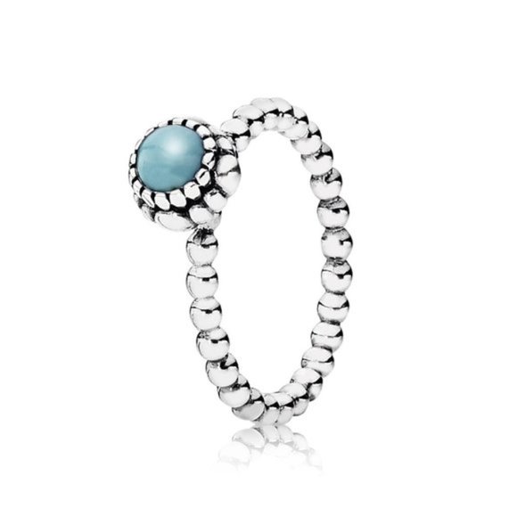 Pandora December Birthstone Ring 